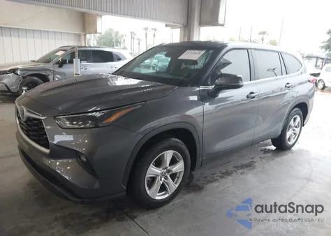 2023 Toyota Highlander Hybrid Le из США, поврежденный, VIN 5TDZARAH7PS017785